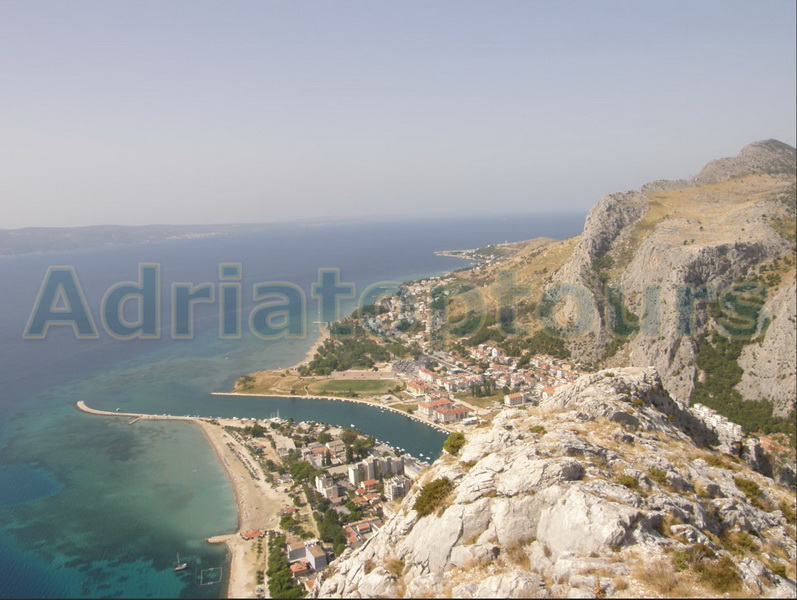 Seaview from Omis Starigrad Fortica